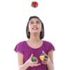 Schylling Classic Juggling Balls - Colorful Vinyl Toss-and-Catch Balls with Bead Filling - Includes 3 Balls and Instructions - Ages 5 and Up - Three Piece Set view 4