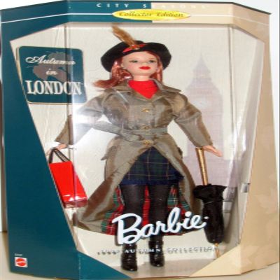 Barbie City Seasons Collector Edition Autumn in London -- 1999 Autumn Collection