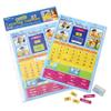 Learning Resources Magnetic Learning Calendar, 51 Magnetic Pieces & Calendar, Measures 12" x 16-1/2", Back to School Supplies,Teacher Supplies for Classroom view 1