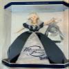 Holiday Barbie Special Edition Millennium Princess Mattel Year 1999 2000 with Swirl Background Inside Box view 1