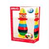 BRIO Infant & Toddler 30120 - Stacking Clown - 9 Piece Wood Stacking Toy for Kids Ages 1 and Up view 2