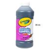 Crayola Artista II Washable Tempera Paint in Black, Painting Supplies, 16oz view 2