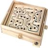 Tobar Wooden Labyrinth Marble Maze Toy, Brown view 1