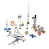 Space Mission 16 Piece set w/ Kennedy Space Center Sign view 2