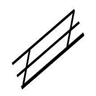 Plastruct SRS-2 N Stair Rail 2 PLS90691 Plastic Building Supplies