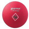 Champion Sports 16 Inch Playground Ball Durable 2-Ply Kickball with Textured Grip - Red view 1