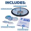 Toysmith Eulers Disk  Create A Hypnotic Display of Light & Sound- Science Desk Decor for Home and Office  Physics Toys for Adults & Kids 8+ view 2