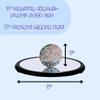 Toysmith Eulers Disk  Create A Hypnotic Display of Light & Sound- Science Desk Decor for Home and Office  Physics Toys for Adults & Kids 8+ view 4