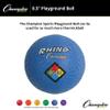 Champion Sports Rhino Playground Balls 8.5"D - Two Ply, Nylon Wound, BLUE view 2