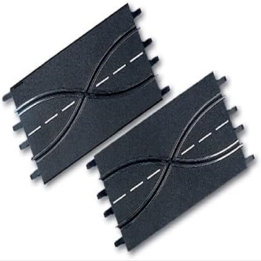 Carrera 20020517 Digital 124 Lane Change Section (2) Slot Car Track Accessory, Pre Painted, Medium