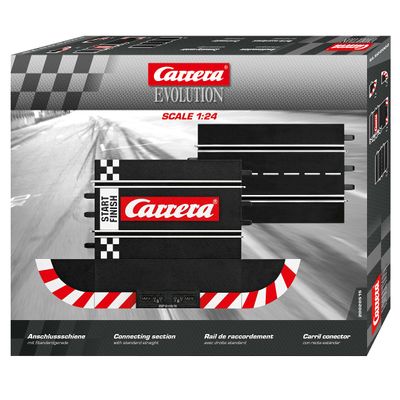 Carrera Evolution Anschlussstck INKL. Standard Gerade Playset