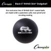 Champion Sports Rhino Skin Dodgeball , Black, 6 Inch view 3