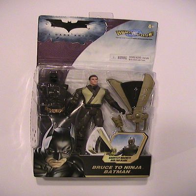 Batman Begins Action Figure: Ninja Bruce to Batman