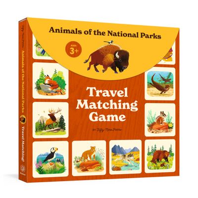 Clarkson Potter Animals of The National Parks Travel Matching Game
