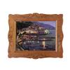 1/12 Fine Scale Miniature Picture Beautiful Port Night Dollhouse Decoration view 1