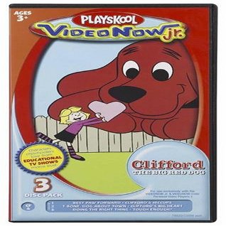 Hasbro Videonow Jr. Personal Video Disc 3-Pack: Clifford #4
