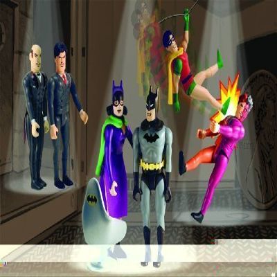 Batman - DC Comics - Pocket Super Heroes - Batman 6 Figure Box Set - DC Direct - Mint - Collectible - (B)
