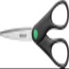 Westcott Kleenearth Recycled Stainless Steel Scissors, 7", Black view 3