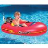 SWIMLINE Inflatable Swimming Pool Float Ride-On Mattress Lounger Raft  Fun Poolside Ride for Crew, Speedboat, Red, 49" view 2