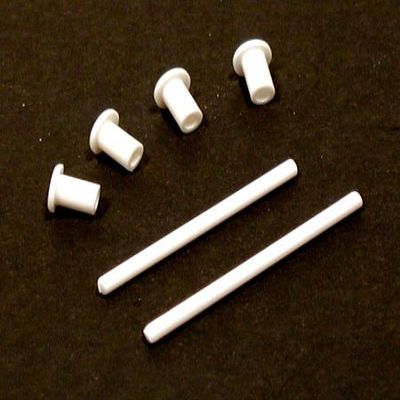 2 Wing Hold-Down Rods w/Caps: FBXL HBZ2010