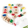 Guidecraft 3D Feel & Find Icons, Shape and Tile Matching Toy for Kids, Learning & Educational Toys view 1