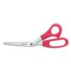 Westcott All Purpose Bent Scissor 8" Red (10703), Single view 1