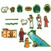 Little Folk Visuals Beginners Bible: Baby Moses Precut Felt Pieces, 17 Pieces Set view 1