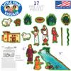 Little Folk Visuals Beginners Bible: Baby Moses Precut Felt Pieces, 17 Pieces Set view 2
