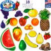 Little Folk Visuals Fruits and Nuts Precut Felt Pieces, 18 Pieces Set view 2