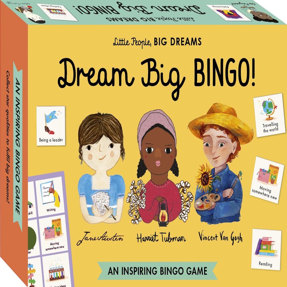 Kaddo Little People, Big Dreams: Dream Big Bingo!: an Inspiring Bingo Game