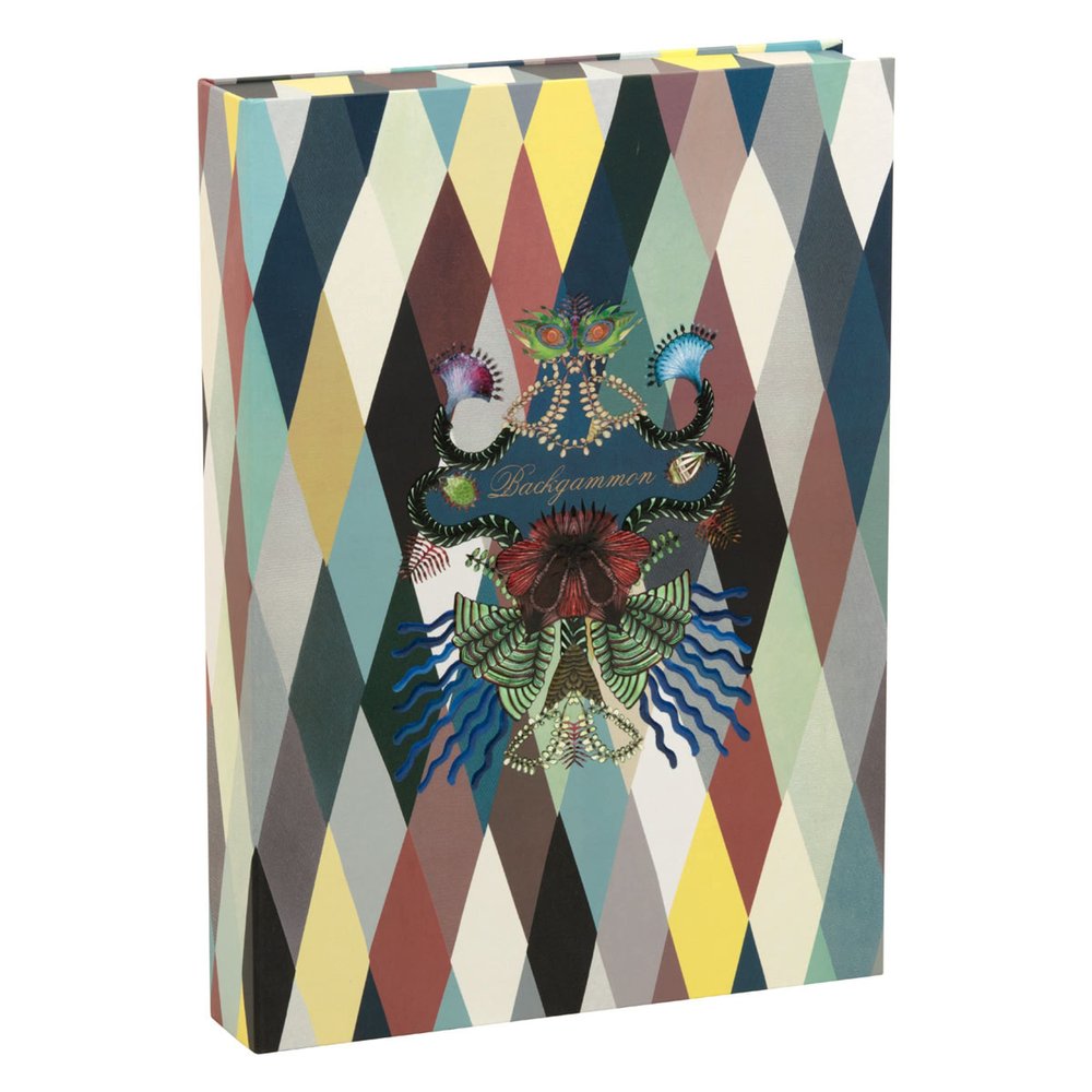 Christian Lacroix Dangerous Game Backgammon Set  Full Game Set Combines Elegance and Entertainment as Designed by French Fashion House  Makes a Great Gift