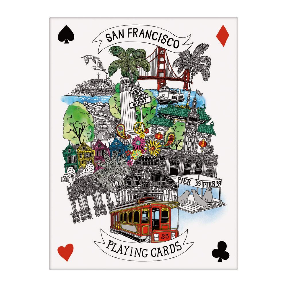 Galison San Francisco Playing Cards