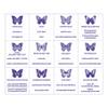 Mudpuppy Butterflies Shaped Memory Match, Multicolor view 3