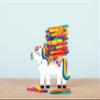 Mudpuppy Pony Pile-Up Game  Fun Childrens Games for Ages 4-10, Includes a Wooden Pony, 40 Wooden Sticks and Instructions  For 2+ Players  Develops Motor Skills, Dexterity & Hand-Eye Coordination view 2