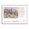 Galison Michael Storrings Christmas Market 1000 Piece Puzzle from Galison - Featuring Beautiful Illustrations of a Festive Snowy Town, 27" x 20", Makes a Wonderful Gift view 4