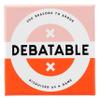 Brass Monkey Debatable Game Set | 200 Two-Sided Game Cards for Things to Argue About | Social Game | Great Gift for Adults view 1