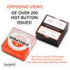 Brass Monkey Debatable Game Set | 200 Two-Sided Game Cards for Things to Argue About | Social Game | Great Gift for Adults view 4
