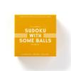 Sudoku with Some Balls Sudoku Game Set from Brass Monkey - Sudoku with a Twist, Perfect for Traveling, 7.8" Square, Unique Design, Makes a Great Gift view 1