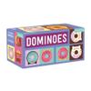 Mudpuppy Cat Donut Dominoes from Mudpuppy, Features 28 Oversized, cutely Decorated Double-Sided Dominoes, Perfect for 2-4 Players, Ages 3-8, Fun for Family Game Night! view 1