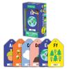 Mudpuppy ABCs of The Earth  Ring Flashcards 26 Durable Double Sided Alphabet Ecological Cards and Reclosable Ring with Colorful Art for Age 1+ Perfect for Preschool Or Travel for Teachers and Parent view 1