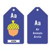 Mudpuppy ABCs of The Earth  Ring Flashcards 26 Durable Double Sided Alphabet Ecological Cards and Reclosable Ring with Colorful Art for Age 1+ Perfect for Preschool Or Travel for Teachers and Parent view 2