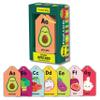 Mudpuppy A is for Avocado  Ring Flashcards 26 Durable Double Sided Alphabet Food Cards and Reclosable Ring with Colorful Art for Babies Age 1+ Perfect for Preschool Or Travel for Teacher and Parents view 1