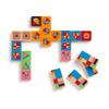Galison Frank Lloyd Wright Domino Set  28 Double Sided Colorful Geometric Patterned Wooden Domino Pieces view 3
