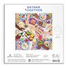 Galison Gather Together  500 Piece Puzzle Fun and Challenging Activity with Bright and Bold Artwork of Mediterranean Vignette of Friends and Family for Adults and Families view 3