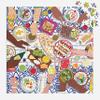 Galison Gather Together  500 Piece Puzzle Fun and Challenging Activity with Bright and Bold Artwork of Mediterranean Vignette of Friends and Family for Adults and Families view 4
