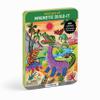 Mudpuppy Dino Mix-Up  Magnetic Build-It Travel Friendly Game with Illustrated Prehistoric Background Scenes Including 2 Dino Characters and Over 40 Mix and Match Magnets for Children Ages 4 and Up view 1