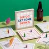Brass Monkey Bin-go Get A Few Drinks  Game Book with Perforated People-Watching Bingo Cards for Bars and Restaurants view 2