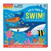Mudpuppy Let's Take a Swim  Ocean Animal Version of Travel-Friendly Magnetic Racing Game with Adorable Illustrations of Sea Creatures for Children Ages 4 to 10, 2-6 Players view 1