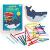 Mudpuppy Shark Stack Up  Shark Themed Wooden Balancing Game for Motor Skill and Dexterity Building for Children Ages 4 and Up, 2+ Players view 1