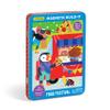 Mudpuppy Food Truck Festival  Magnetic Play Set Travel Friendly Game with Illustrated Food Truck Background Scenes Including Furry Characters and Over 40 Mix and Match Magnets for Ages 4 and Up view 1